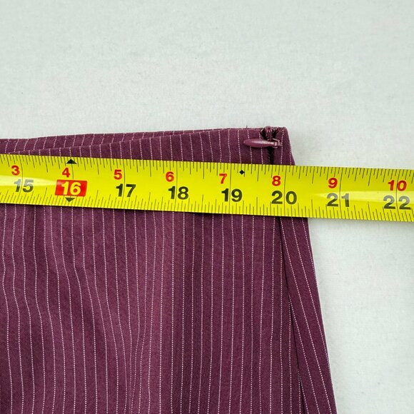 No Boundaries Women Set Plum Wine Woven Bustier Top & Skirt Size XL 16-18 NWT - Picture 10 of 11